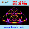 වර්ණවත් DMX512 RGB LED ටියුබ් ලයිට් සංගීතය සමමුහුර්තකරණය